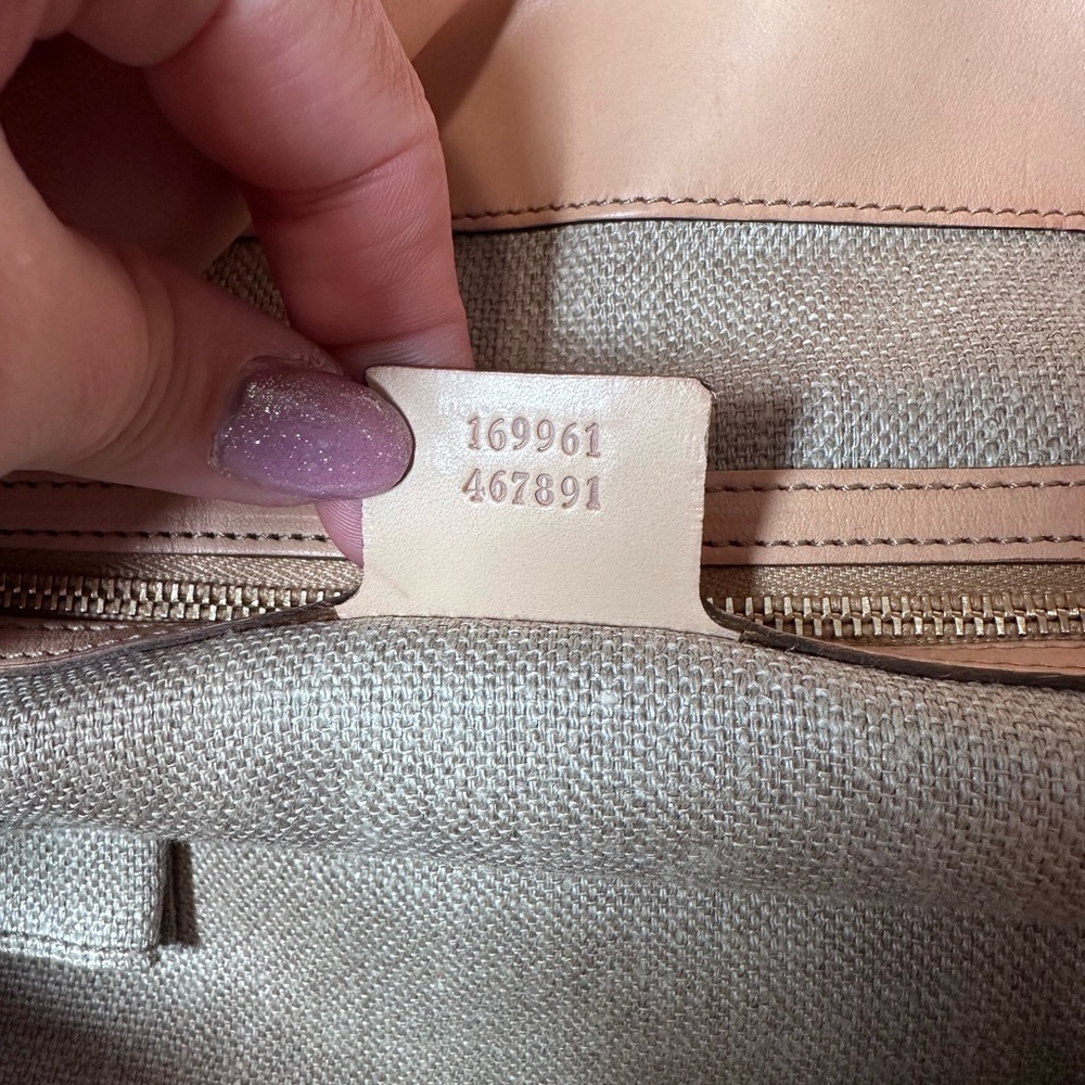 Gucci Peggy Bamboo Handle Hobo Floral Leather Bag - Picture 6 of 10